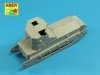 Aber 35L-199 Armament for British WWI Medium Tank Mk.A Whippet 8mm Hotchkiss m.1909 x 4pcs. (1:35)